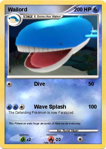 Pokemon Wailord