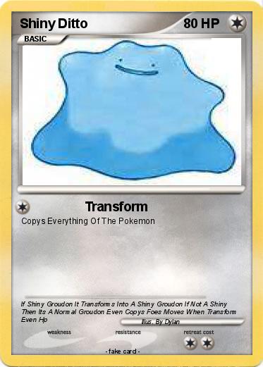 Pokemon Shiny Ditto