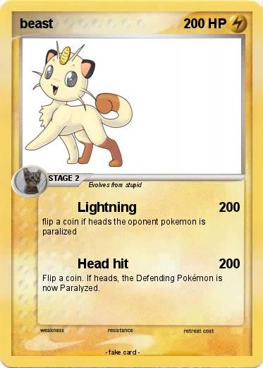 Pokemon beast