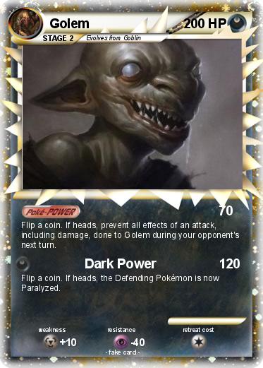 Pokemon Golem