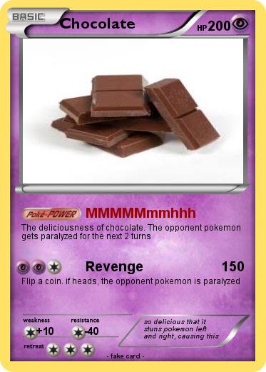 Pokemon Chocolate