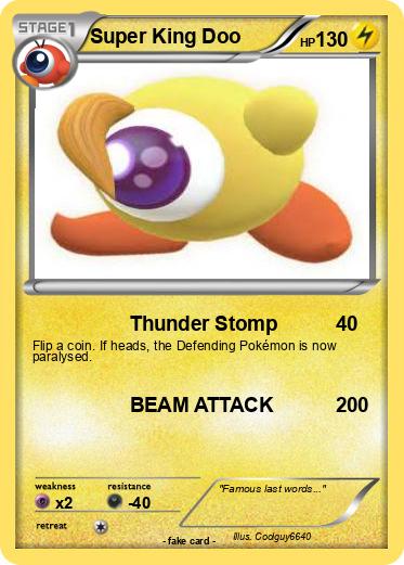 Pokemon Super King Doo