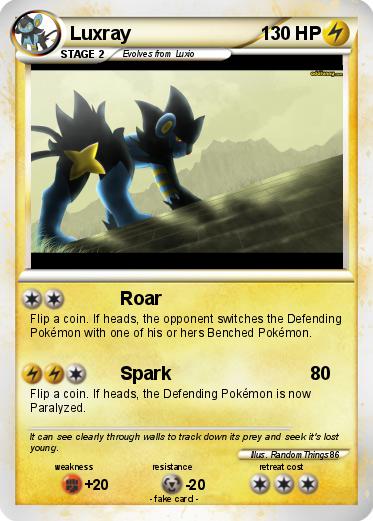 Pokemon Luxray