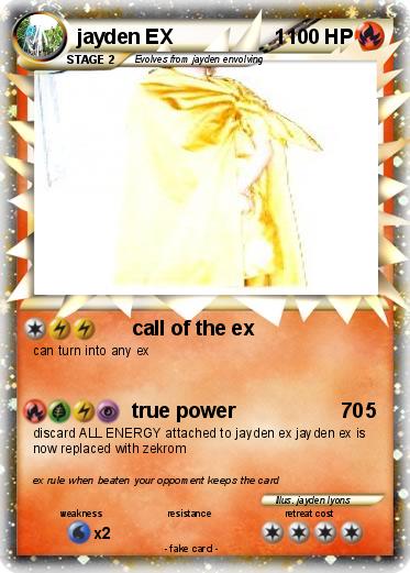Pokemon jayden EX                  1