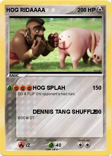Pokemon HOG RIDAAAA