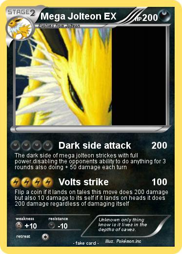 Pokemon Mega Jolteon EX