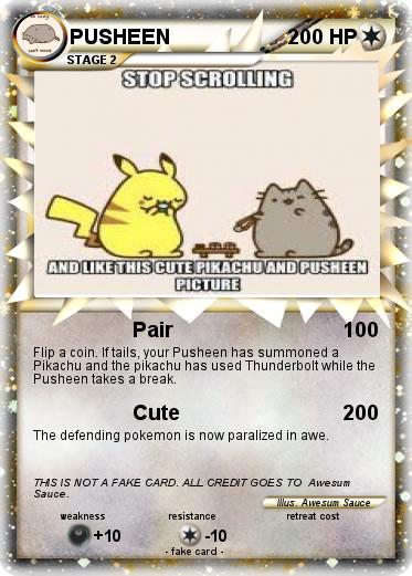 Pokemon PUSHEEN