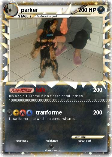 Pokemon parker