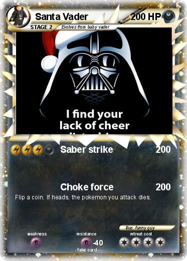 Pokemon Santa Vader