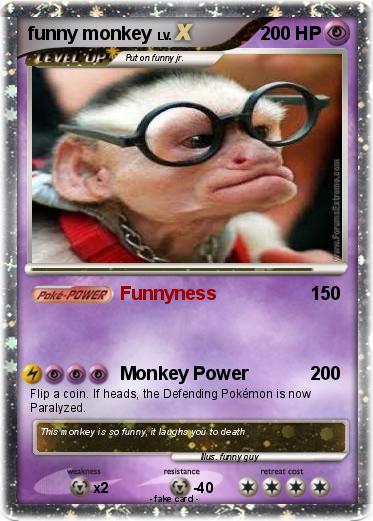 Pokemon funny monkey