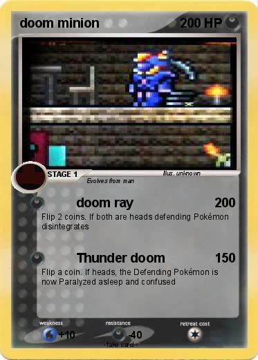 Pokemon doom minion