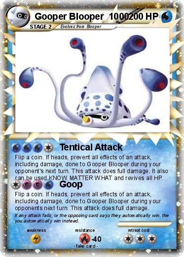 Pokemon Gooper Blooper  1000