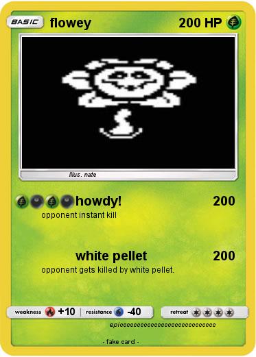 Pokemon flowey