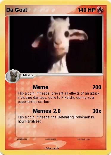 Pokemon Da Goat