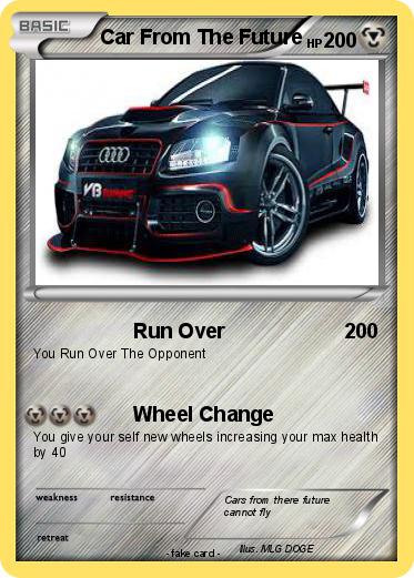 Pokemon Car From The Future