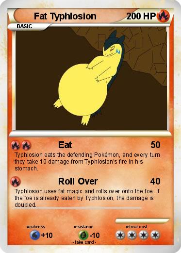 Pokemon Fat Typhlosion