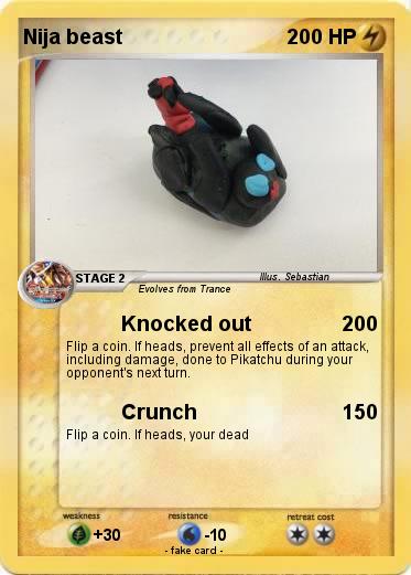 Pokemon Nija beast