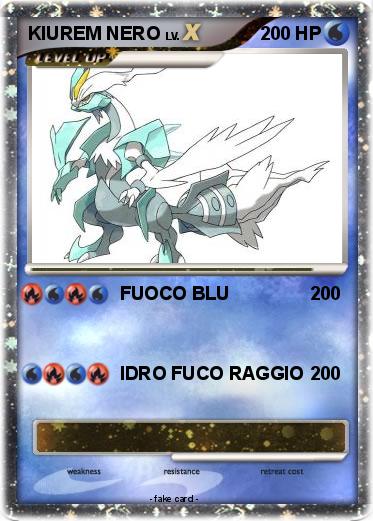 Pokemon KIUREM NERO