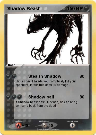 Pokemon Shadow Beast