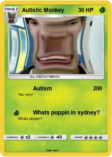 Pokemon Autistic Monkey