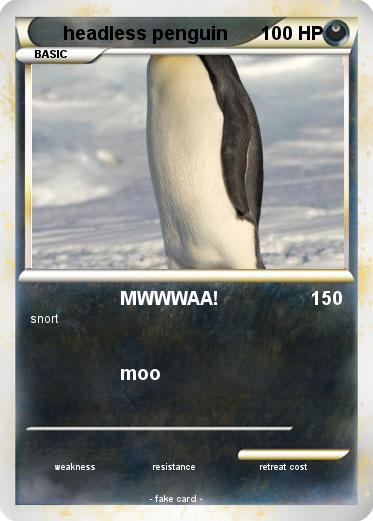 Pokemon headless penguin