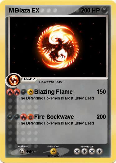 Pokemon M Blaza EX