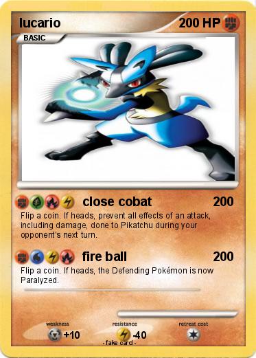 Pokemon lucario