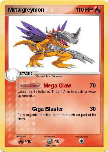 Pokemon Metalgreymon