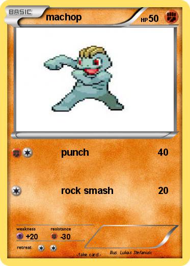 Pokemon machop
