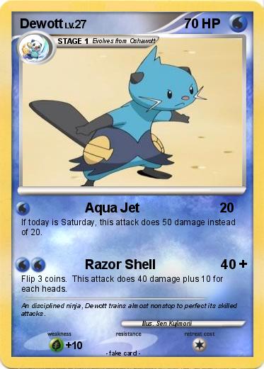 Pokemon Dewott