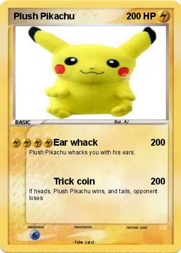 Pokemon Plush Pikachu