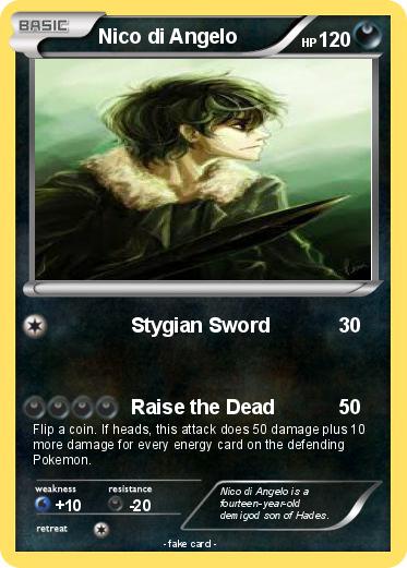 Pokemon Nico di Angelo