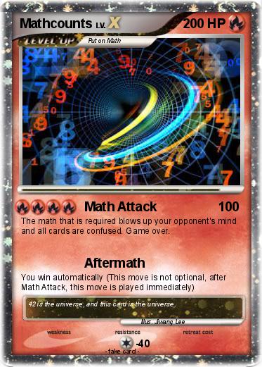 Pokemon Mathcounts