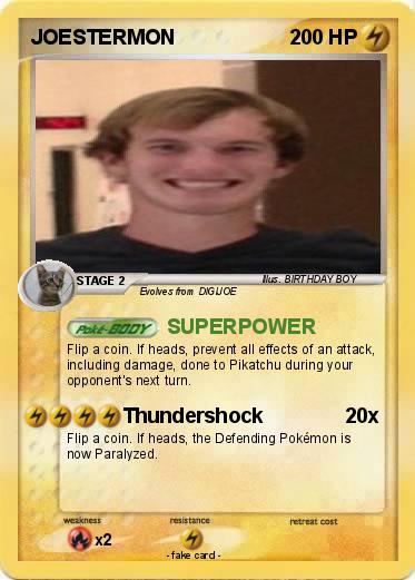Pokemon JOESTERMON
