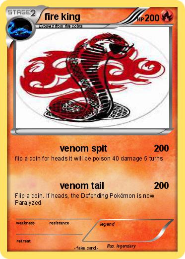 Pokemon fire king