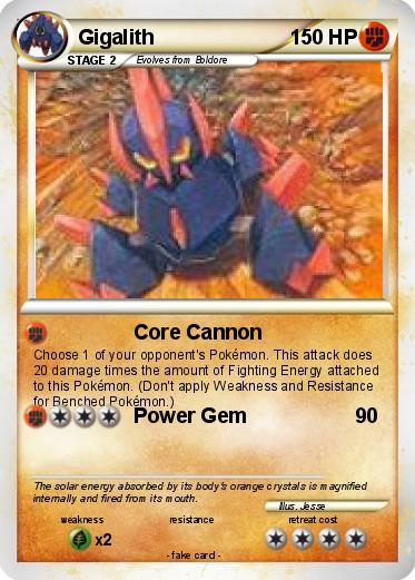 Pokemon Gigalith