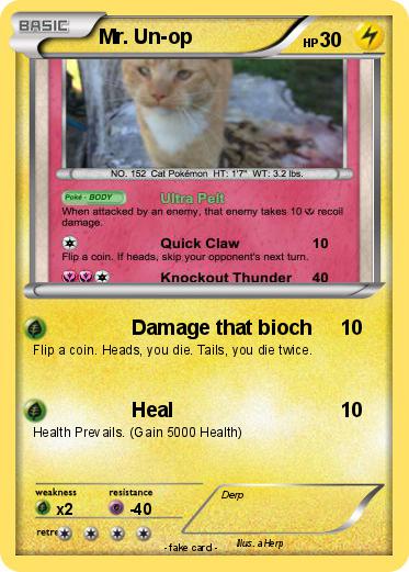 Pokemon Mr. Un-op