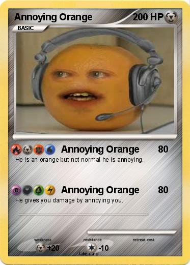 Pokemon Annoying Orange