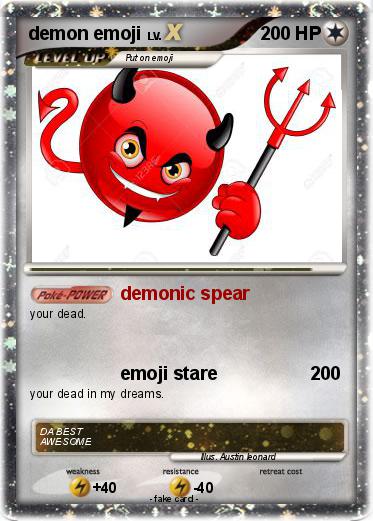 Pokemon demon emoji