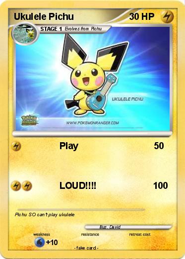 Pokemon Ukulele Pichu