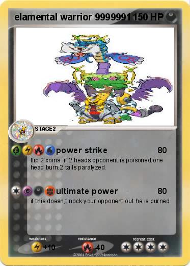 Pokemon elamental warrior 9999991