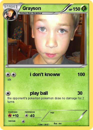 Pokemon Grayson