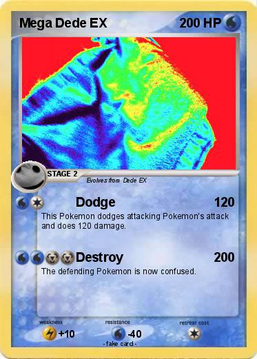 Pokemon Mega Dede EX