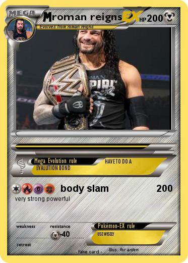 Pokemon roman reigns