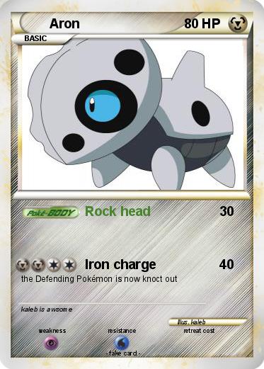 Pokemon Aron