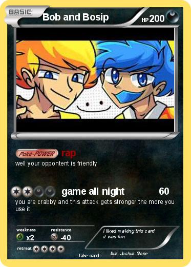 Pokemon Bob and Bosip