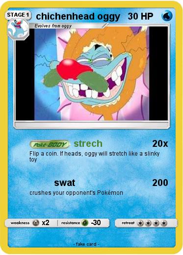 Pokemon chichenhead oggy