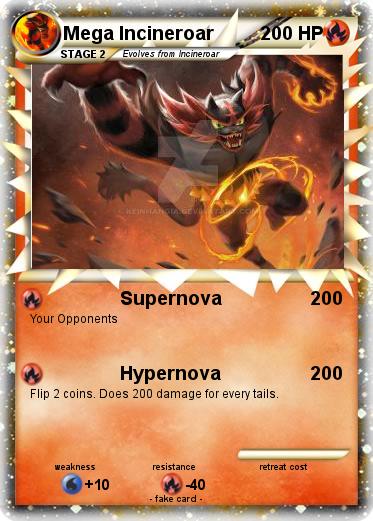 Pokemon Mega Incineroar