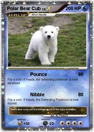 Pokemon Polar Bear Cub