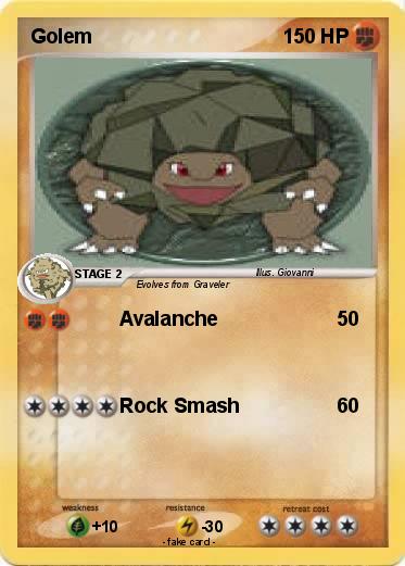 Pokemon Golem